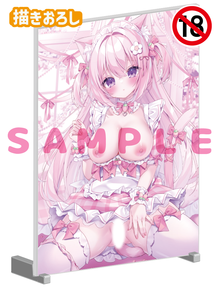 【桃稚ちあ】A5アクリルパネル　26年3月27日新規グッズ（成年向け）