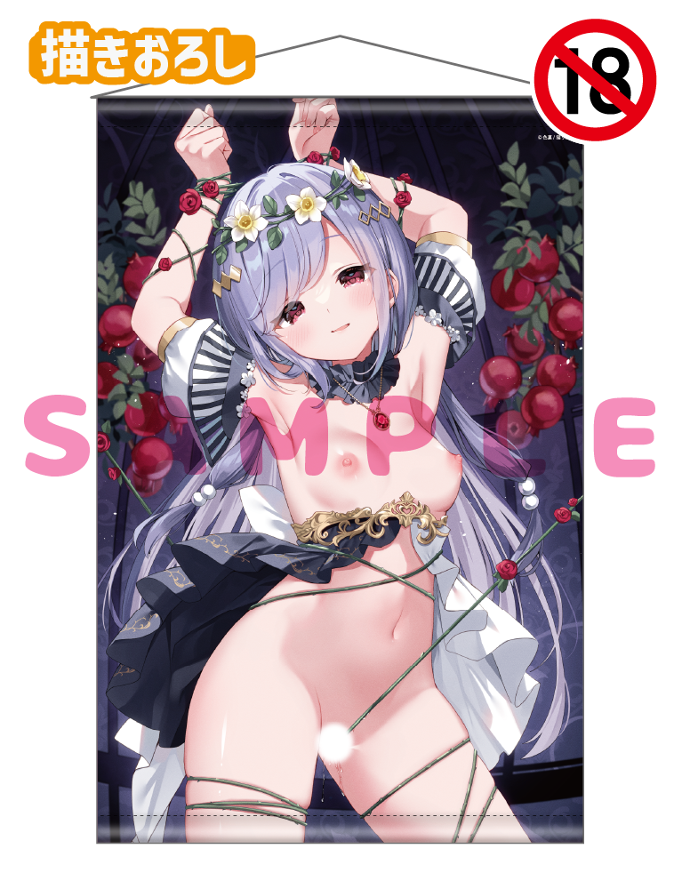 【色裏　月刊女神】Wスエードタぺストリー　26年6月12日グッズ（成年向け）