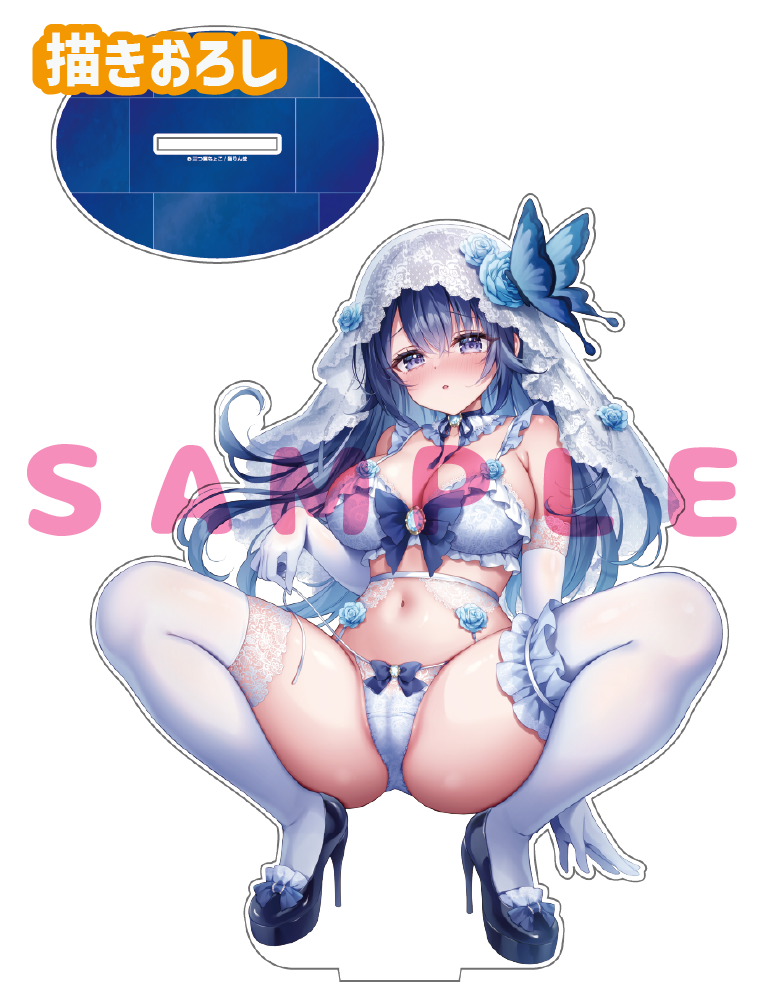 【三つ葉ちょこ先生】うお、でっか…アクリルフィギュア　25年11月28日新規グッズ